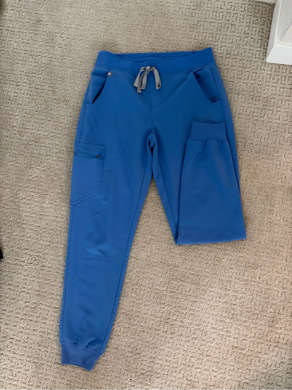 Figs Women's Royal Blue Jogger Scrub Pants